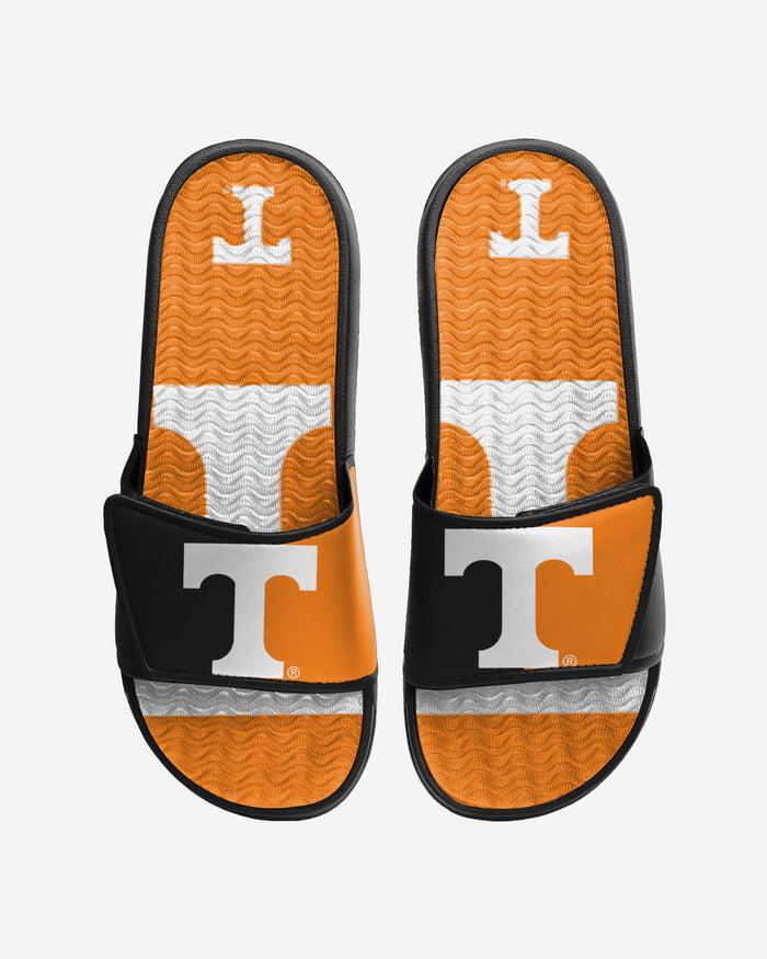 Tennessee Volunteers Colorblock Big Logo Gel Slide FOCO S - FOCO.com