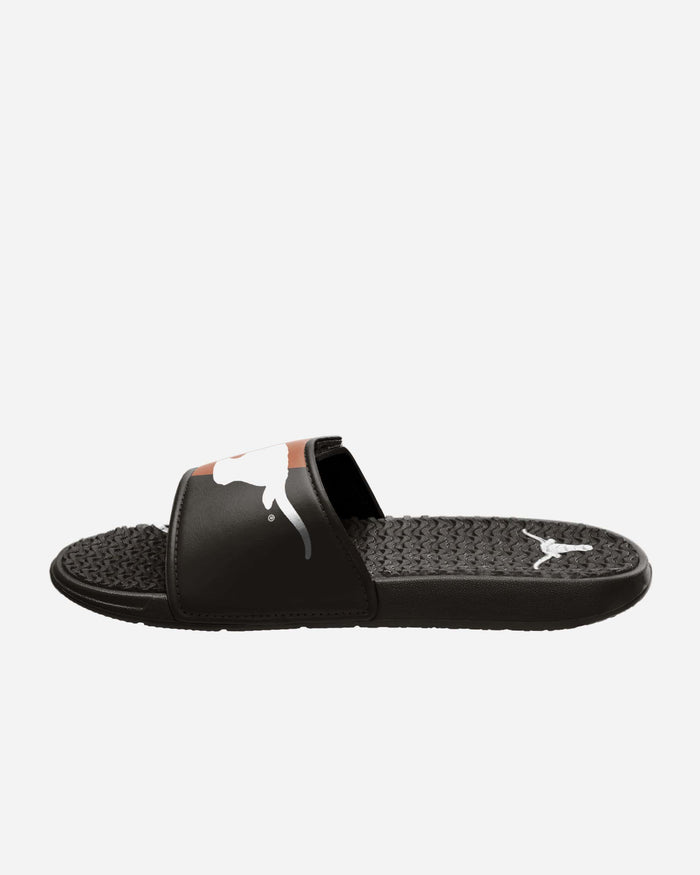 Texas Longhorns Colorblock Big Logo Gel Slide FOCO - FOCO.com