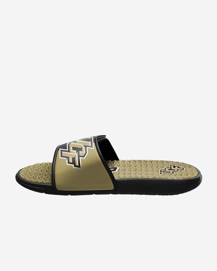 UCF Knights Colorblock Big Logo Gel Slide FOCO - FOCO.com