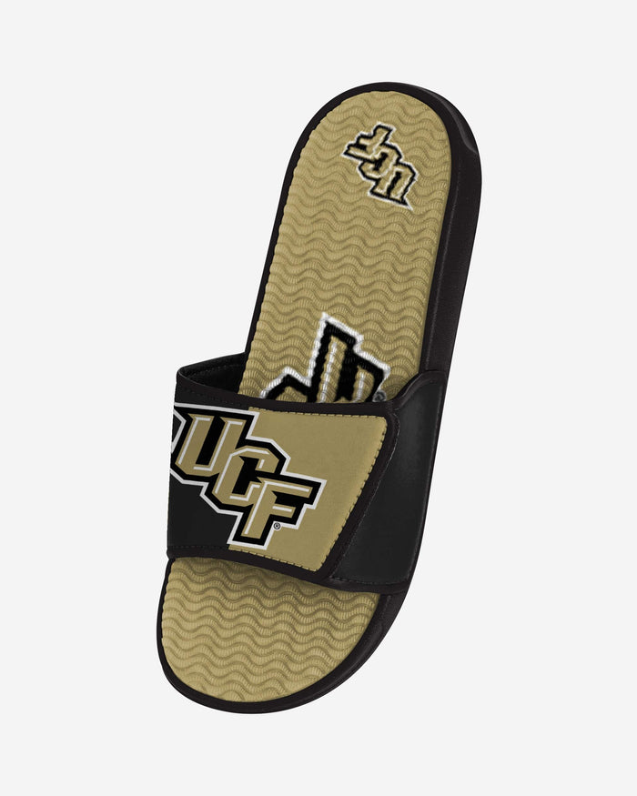 UCF Knights Colorblock Big Logo Gel Slide FOCO - FOCO.com