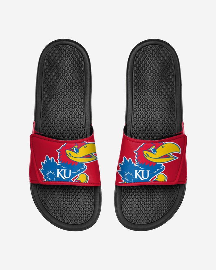 Kansas Jayhawks Cropped Big Logo Slide FOCO S - FOCO.com