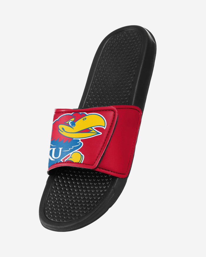 Kansas Jayhawks Cropped Big Logo Slide FOCO - FOCO.com