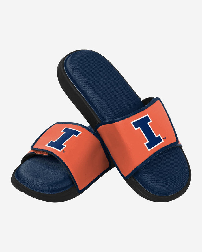 Illinois Fighting Illini Foam Sport Slide FOCO - FOCO.com