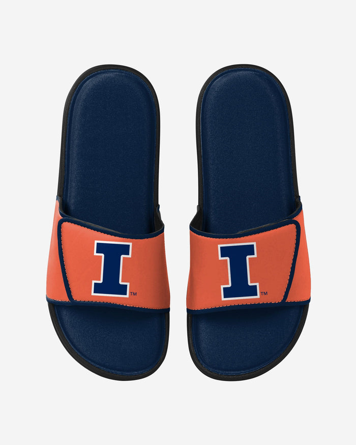 Illinois Fighting Illini Foam Sport Slide FOCO S - FOCO.com