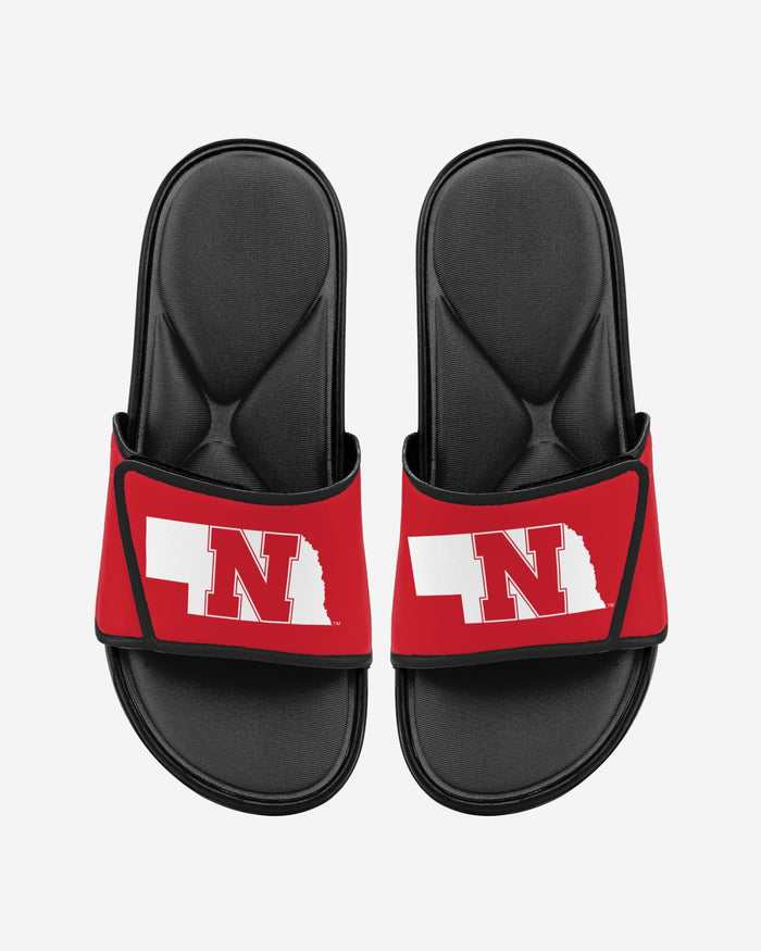 Nebraska Cornhuskers Foam Sport Slide FOCO S - FOCO.com