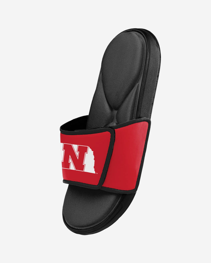 Nebraska Cornhuskers Foam Sport Slide FOCO - FOCO.com