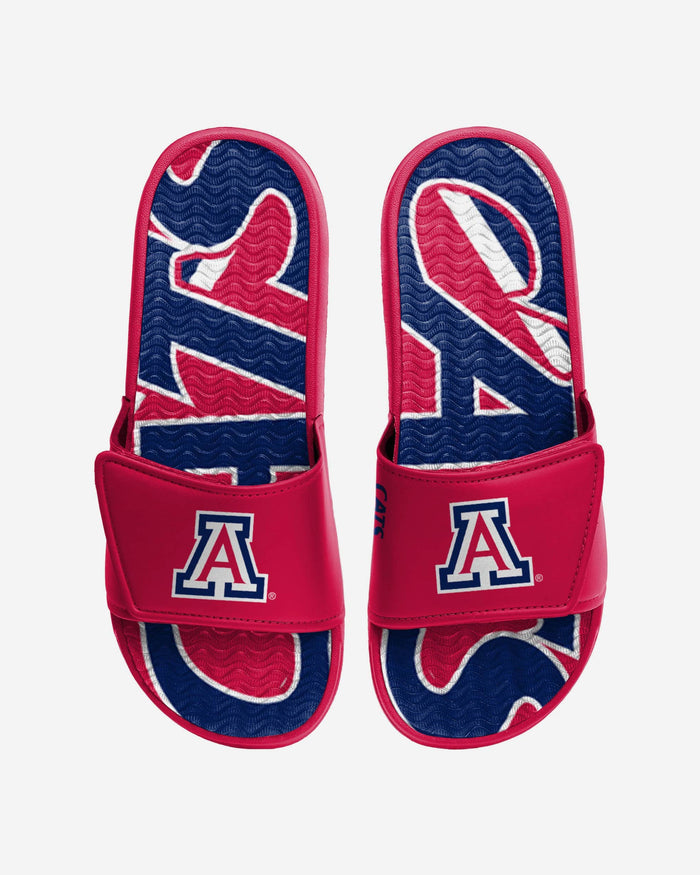 Arizona Wildcats Bold Wordmark Gel Slide FOCO S - FOCO.com