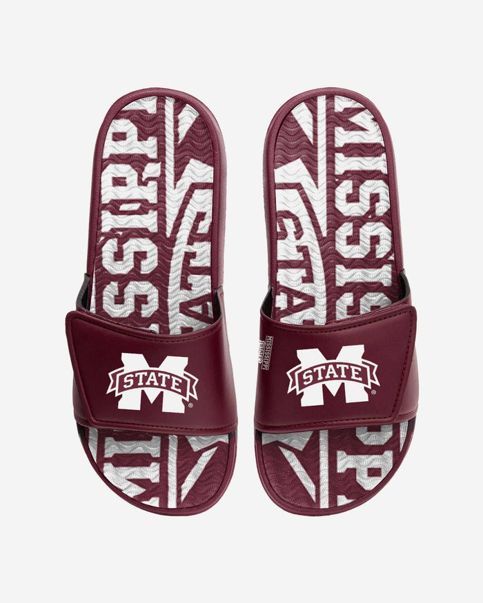 Mississippi State Bulldogs Bold Wordmark Gel Slide FOCO S - FOCO.com