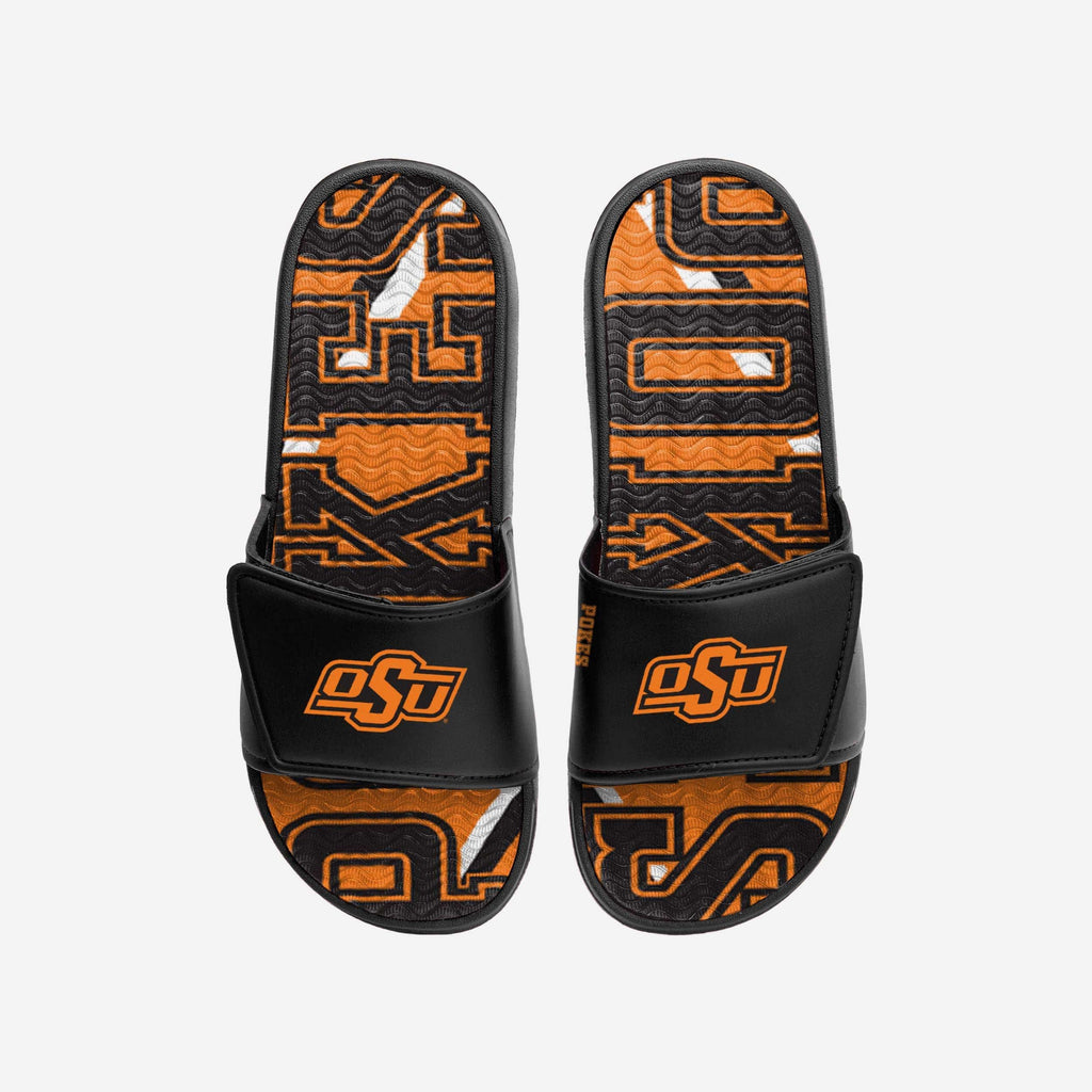 Oklahoma State Cowboys Bold Wordmark Gel Slide FOCO S - FOCO.com