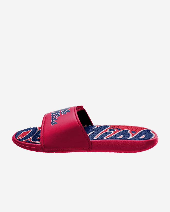 Ole Miss Rebels Bold Wordmark Gel Slide FOCO - FOCO.com