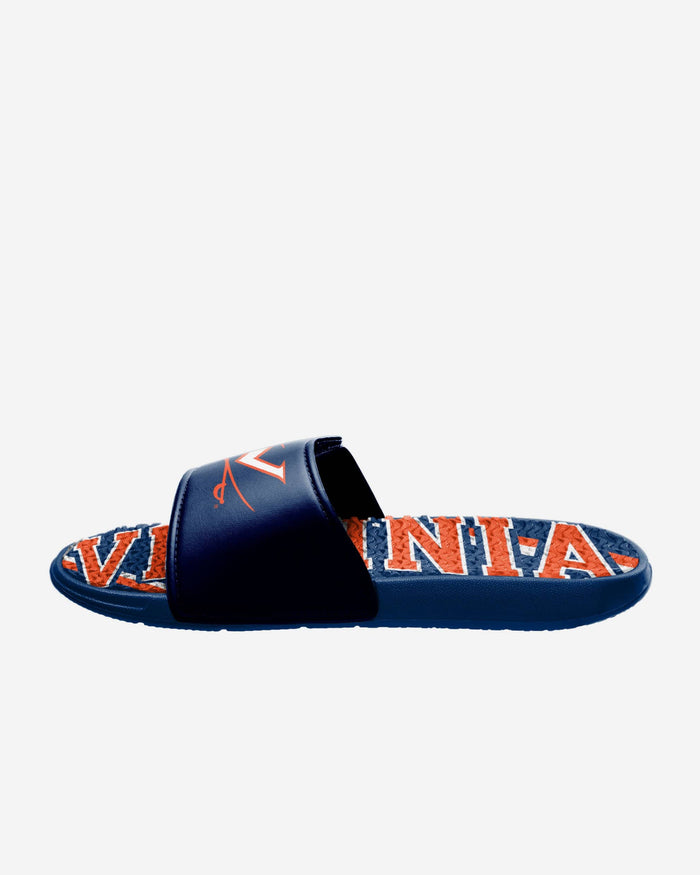 Virginia Cavaliers Bold Wordmark Gel Slide FOCO - FOCO.com