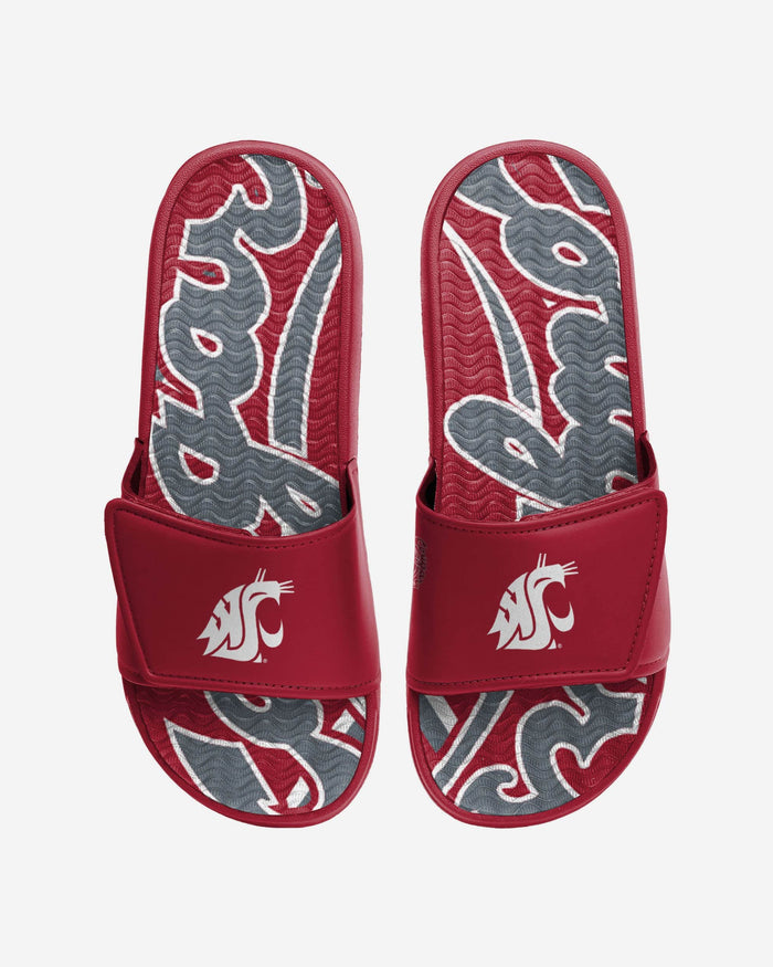 Washington State Cougars Bold Wordmark Gel Slide FOCO S - FOCO.com