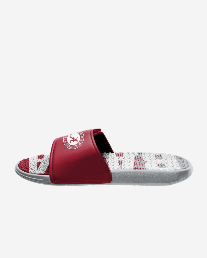 Alabama Crimson Tide Gradient Wordmark Gel Slide FOCO - FOCO.com