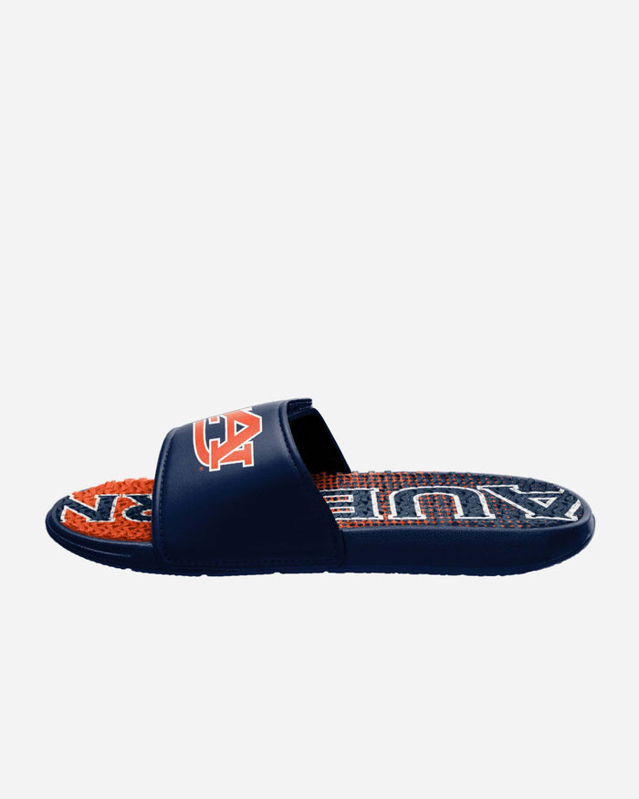 Auburn Tigers Gradient Wordmark Gel Slide FOCO - FOCO.com