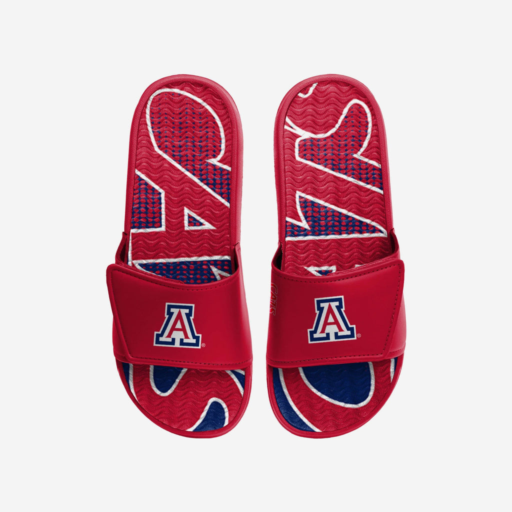 Arizona Wildcats Gradient Wordmark Gel Slide FOCO S - FOCO.com