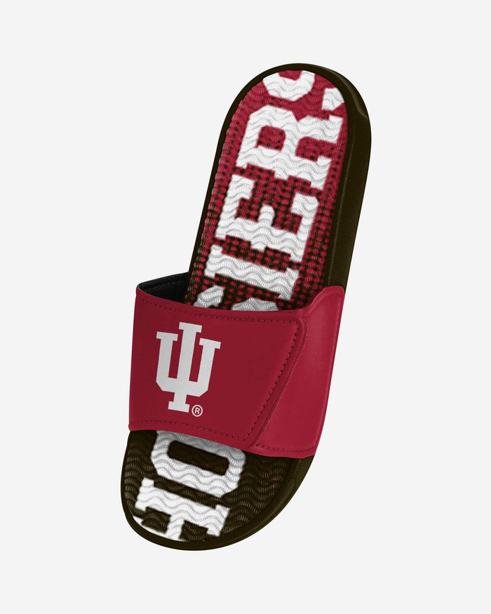 Indiana Hoosiers Gradient Wordmark Gel Slide FOCO - FOCO.com