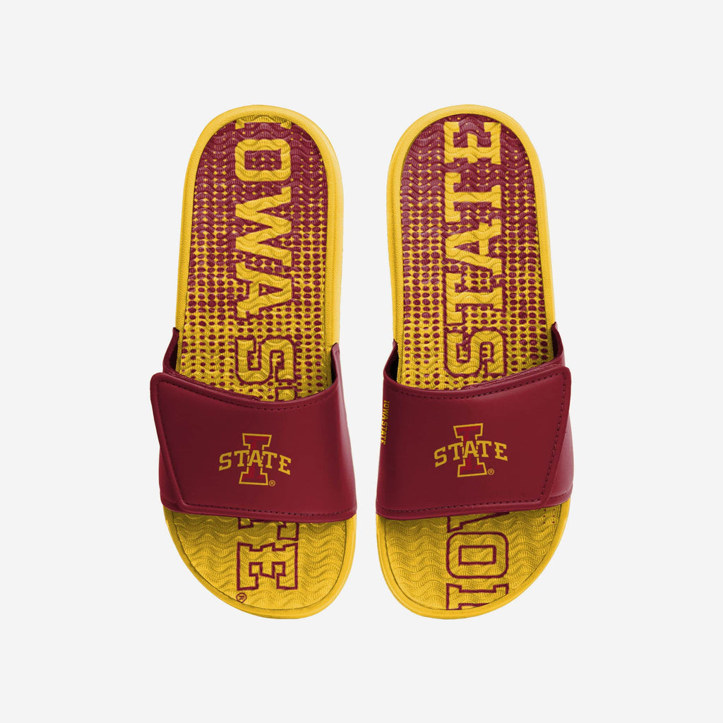 Iowa State Cyclones Gradient Wordmark Gel Slide FOCO S - FOCO.com