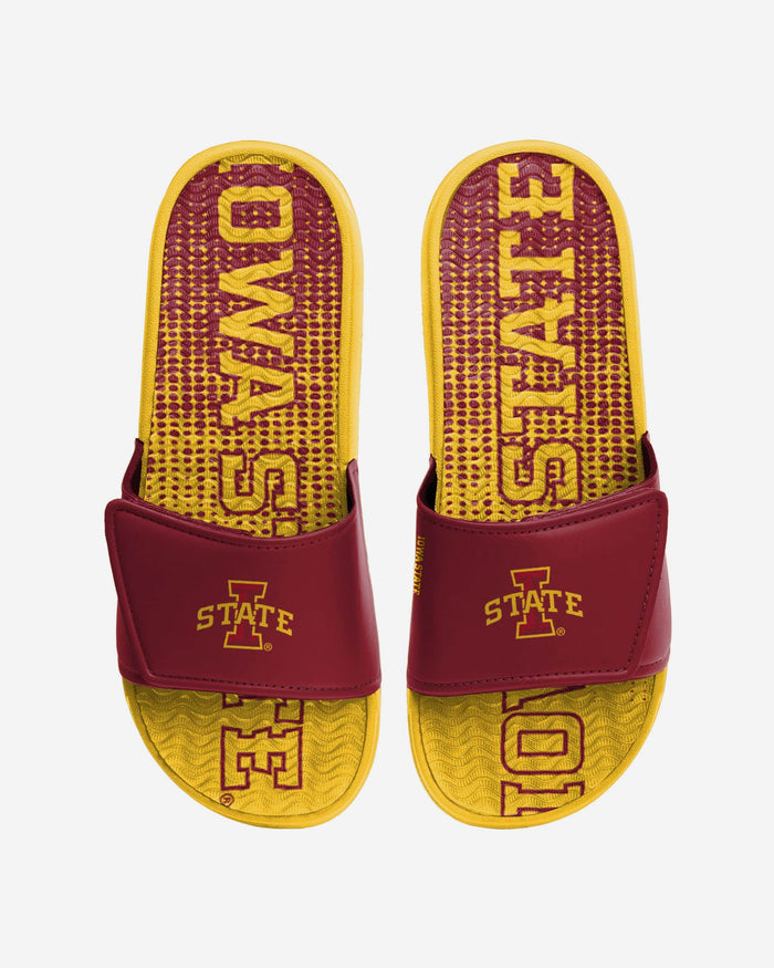 Iowa State Cyclones Gradient Wordmark Gel Slide FOCO S - FOCO.com