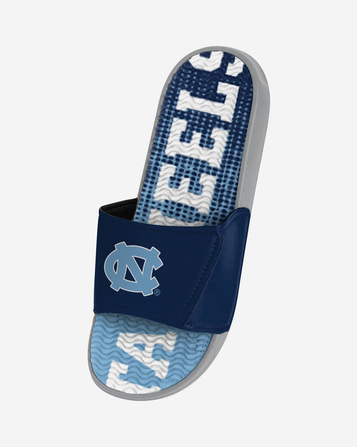 North Carolina Tar Heels Gradient Wordmark Gel Slide FOCO - FOCO.com