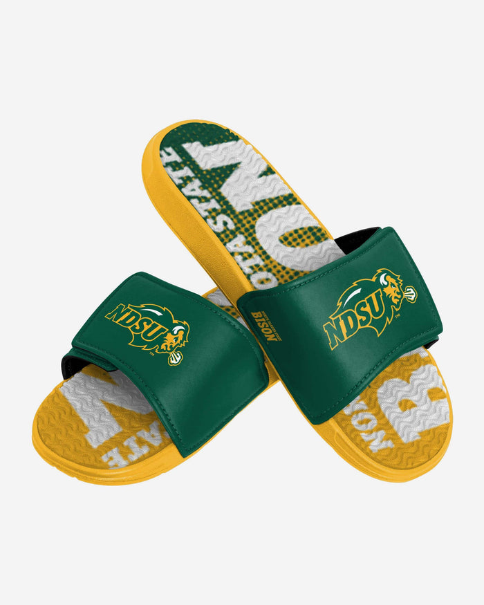 North Dakota State Bison Gradient Wordmark Gel Slide FOCO - FOCO.com