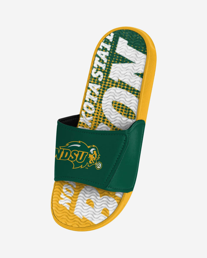 North Dakota State Bison Gradient Wordmark Gel Slide FOCO - FOCO.com