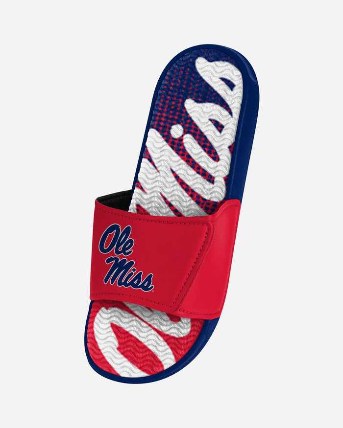 Ole Miss Rebels Gradient Wordmark Gel Slide FOCO - FOCO.com