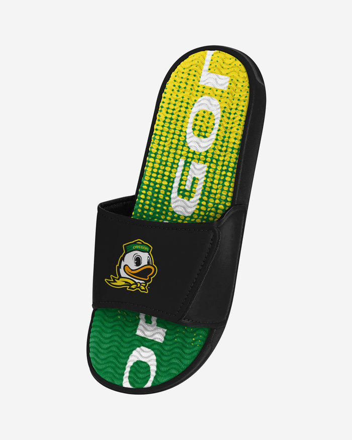 Oregon Ducks Gradient Wordmark Gel Slide FOCO - FOCO.com