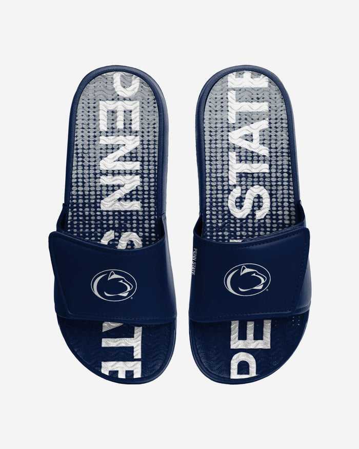 Penn State Nittany Lions Gradient Wordmark Gel Slide FOCO S - FOCO.com