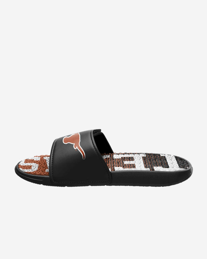 Texas Longhorns Gradient Wordmark Gel Slide FOCO - FOCO.com