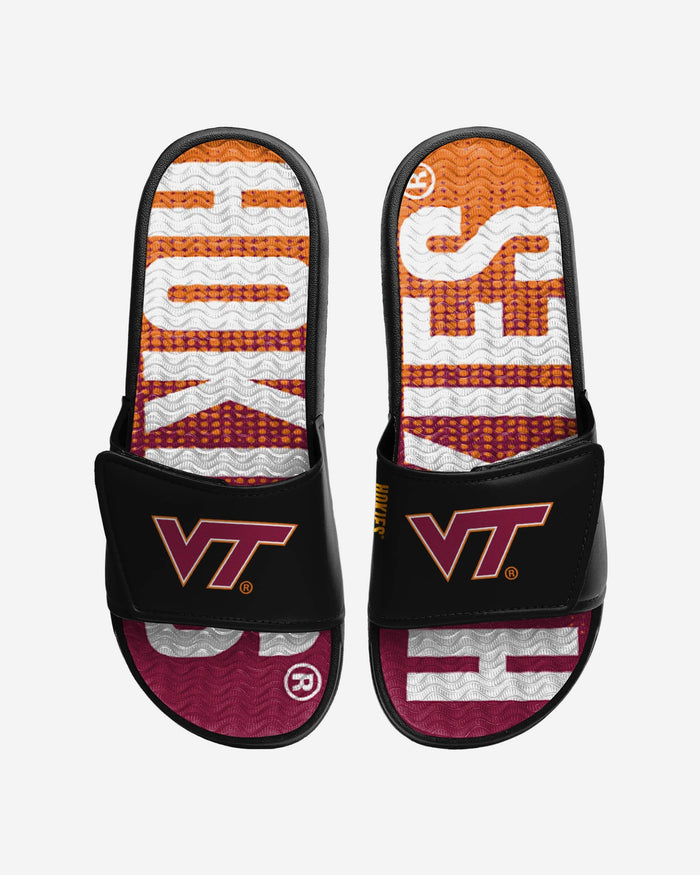 Virginia Tech Hokies Gradient Wordmark Gel Slide FOCO S - FOCO.com