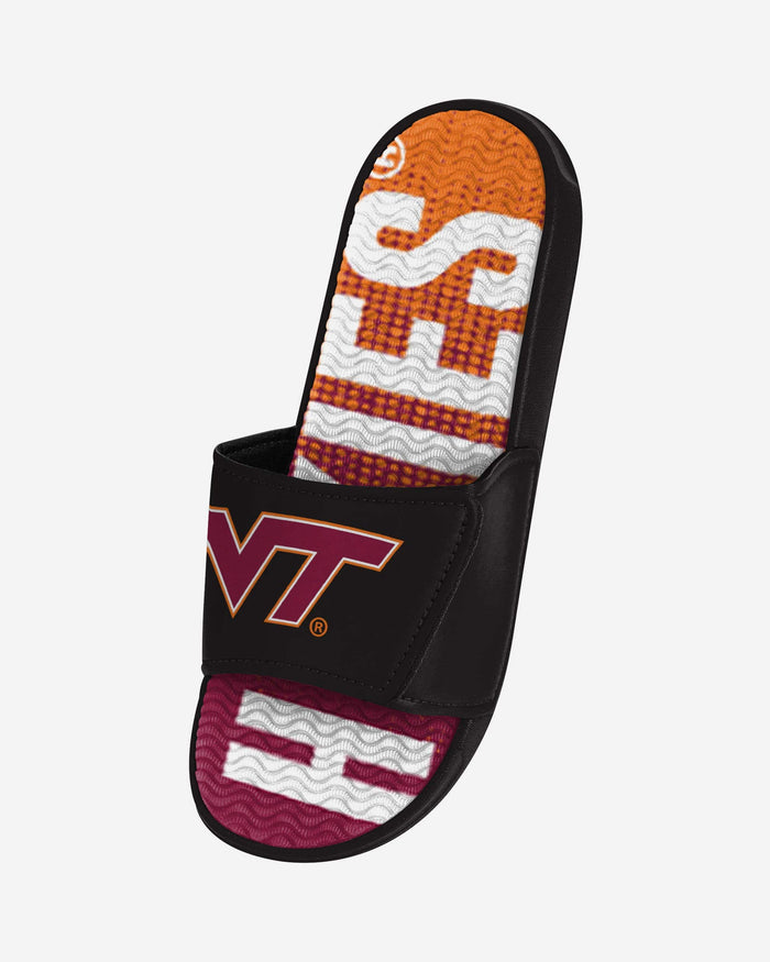 Virginia Tech Hokies Gradient Wordmark Gel Slide FOCO - FOCO.com