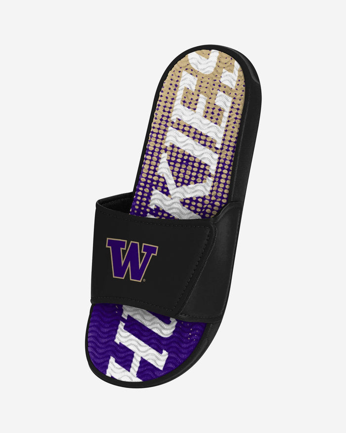 Washington Huskies Gradient Wordmark Gel Slide FOCO - FOCO.com