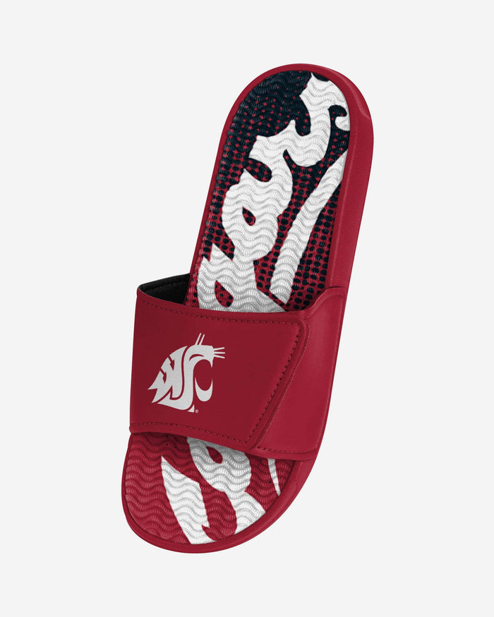 Washington State Cougars Gradient Wordmark Gel Slide FOCO - FOCO.com