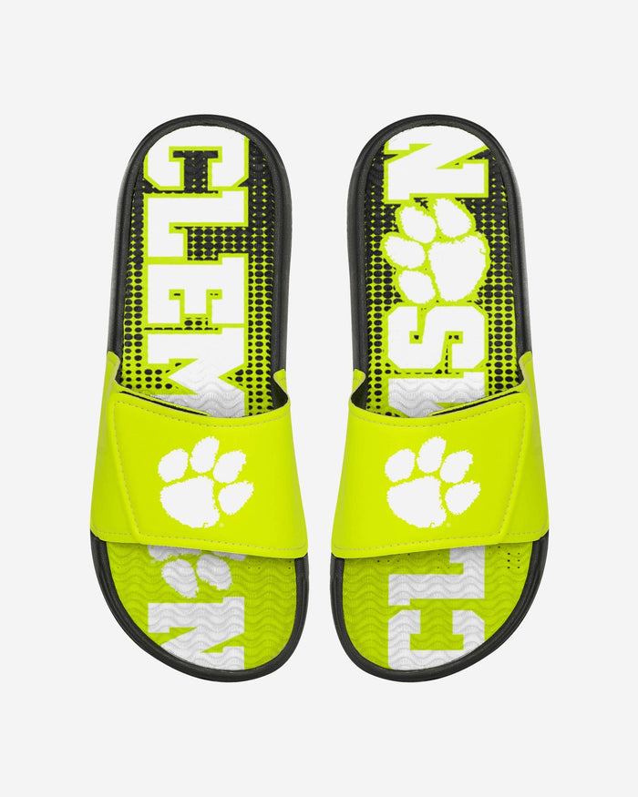 Clemson Tigers Highlights Gel Slide FOCO S - FOCO.com