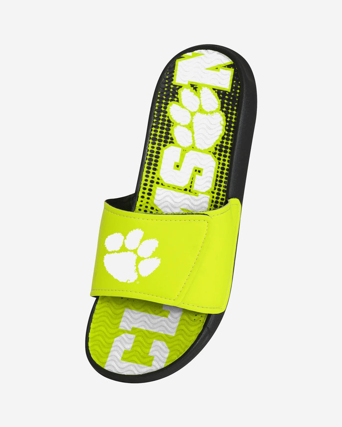 Clemson Tigers Highlights Gel Slide FOCO - FOCO.com