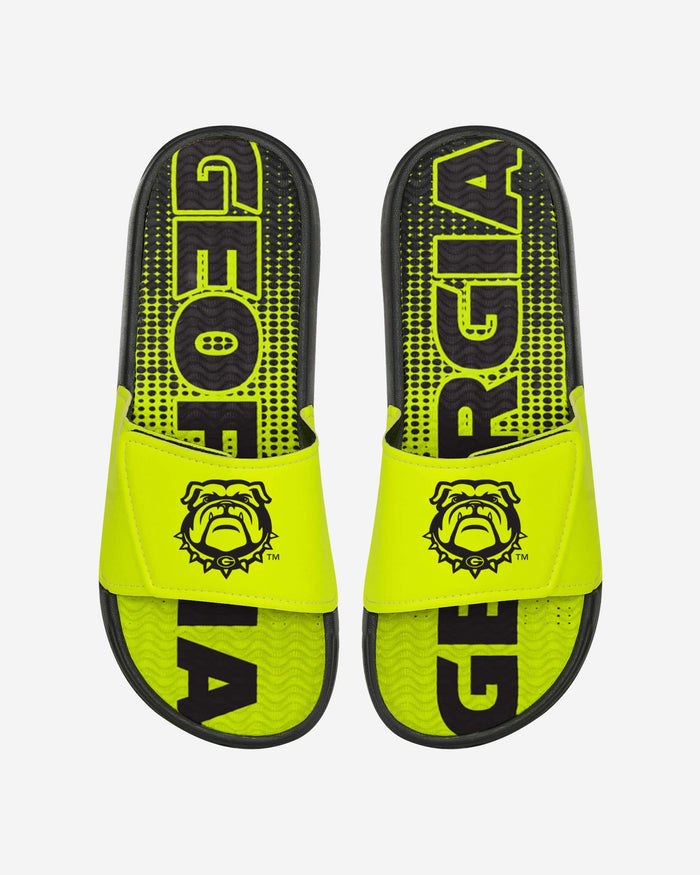 Georgia Bulldogs Highlights Gel Slide FOCO S - FOCO.com