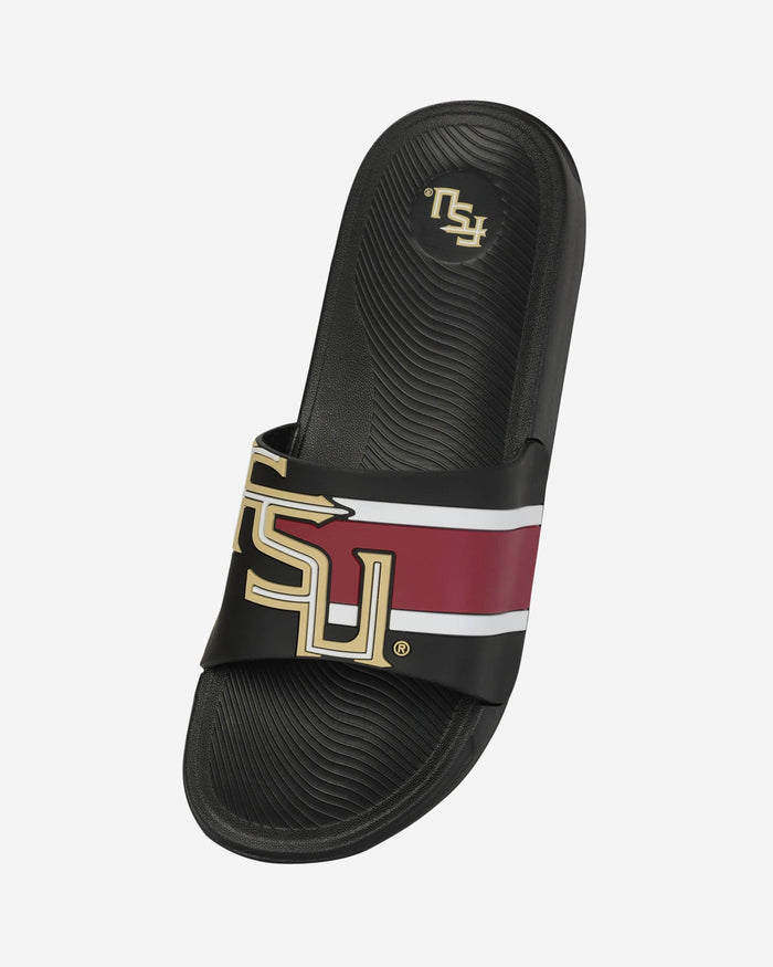 Florida State Seminoles Striped Big Logo Raised Slide FOCO - FOCO.com