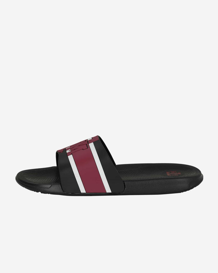 Texas A&M Aggies Striped Big Logo Raised Slide FOCO - FOCO.com