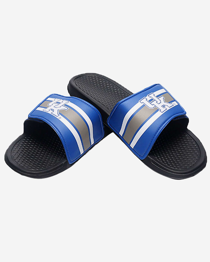 Kentucky Wildcats Stripe Legacy Sport Slide FOCO - FOCO.com