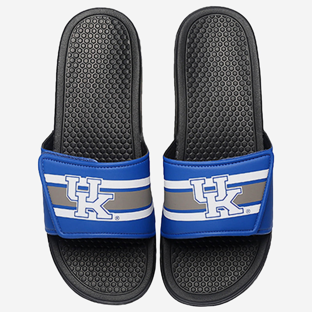 Kentucky Wildcats Stripe Legacy Sport Slide FOCO S - FOCO.com