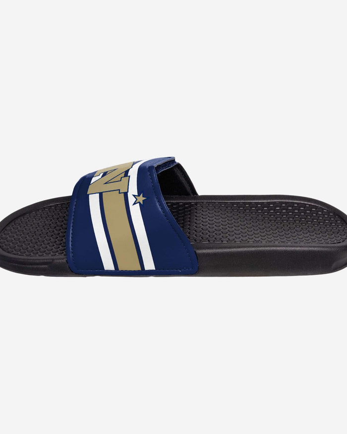 Navy Midshipmen Stripe Legacy Sport Slide FOCO - FOCO.com