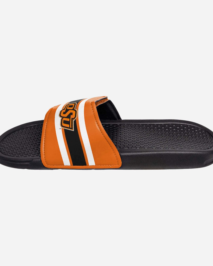 Oklahoma State Cowboys Stripe Legacy Sport Slide FOCO - FOCO.com