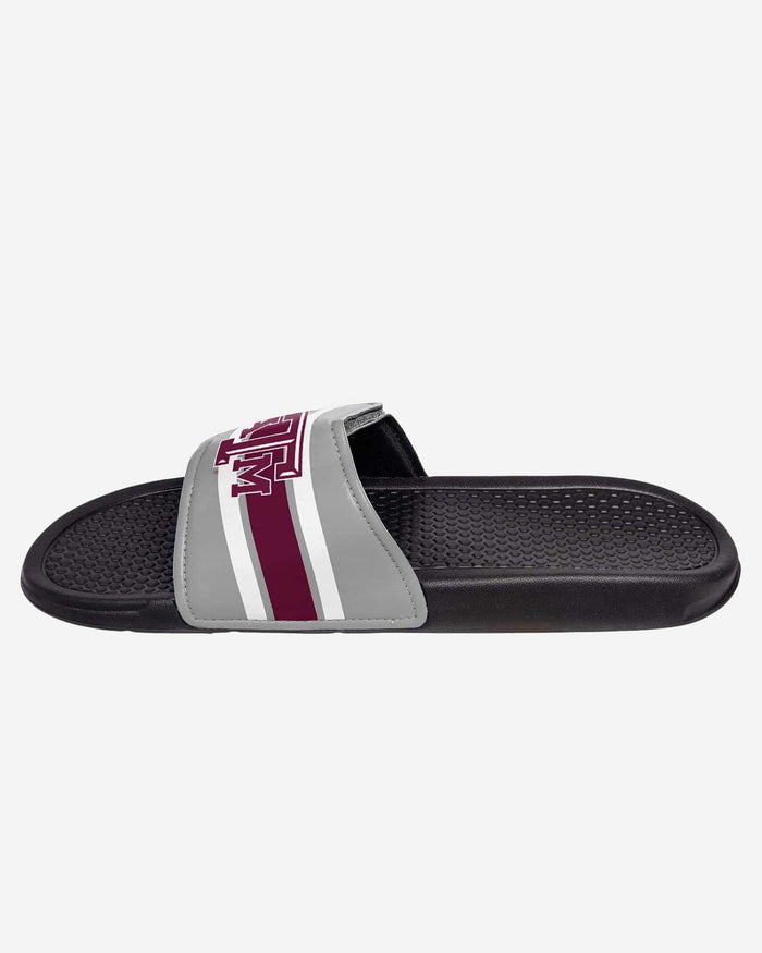 Texas A&M Aggies Stripe Legacy Sport Slide FOCO - FOCO.com