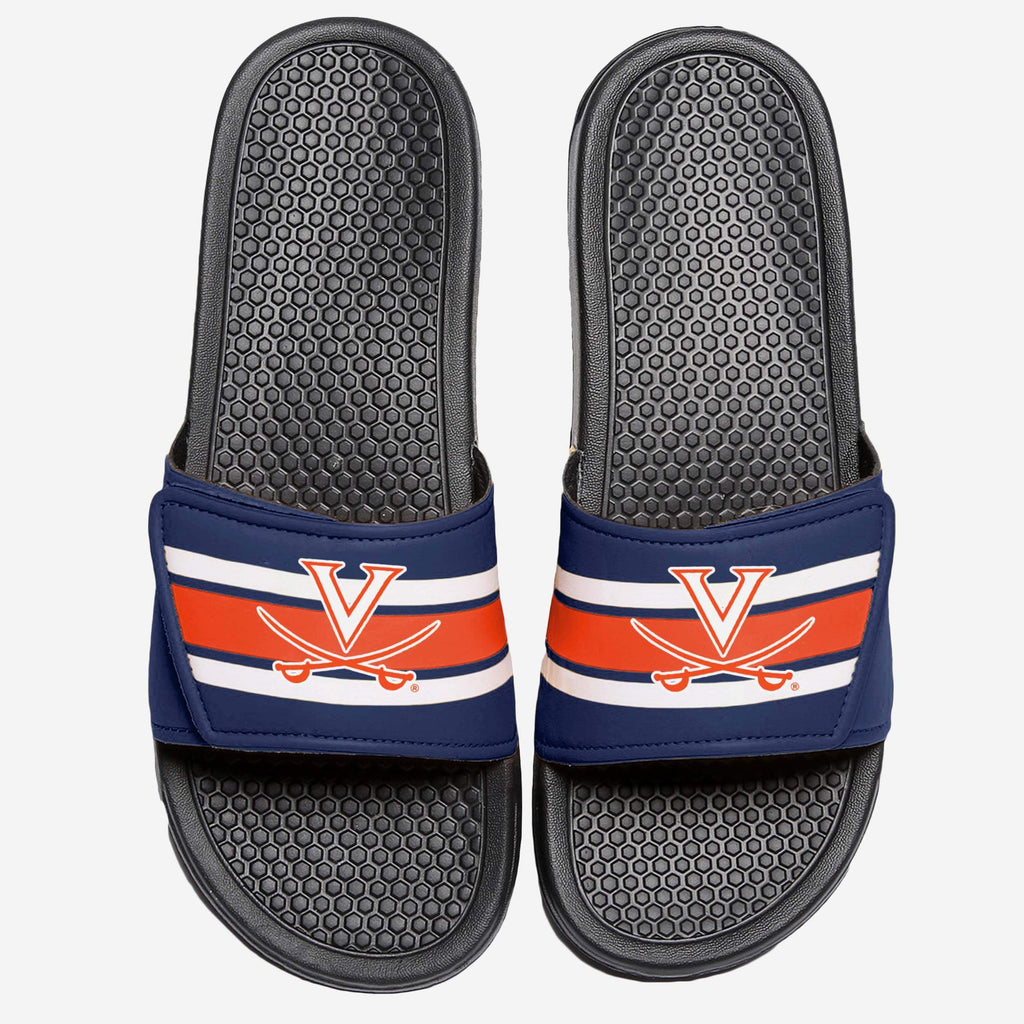 Virginia Cavaliers Stripe Legacy Sport Slide FOCO S - FOCO.com