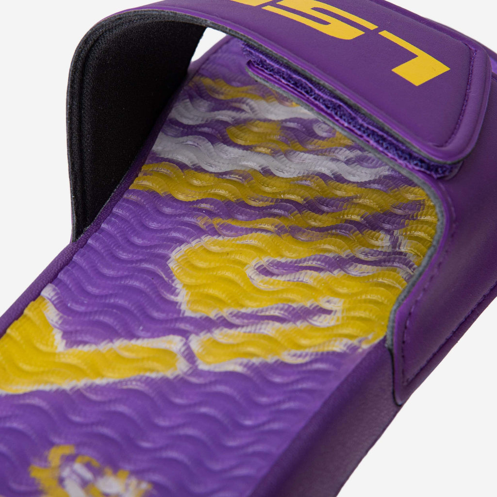 LSU Tigers Wordmark Gel Slide FOCO