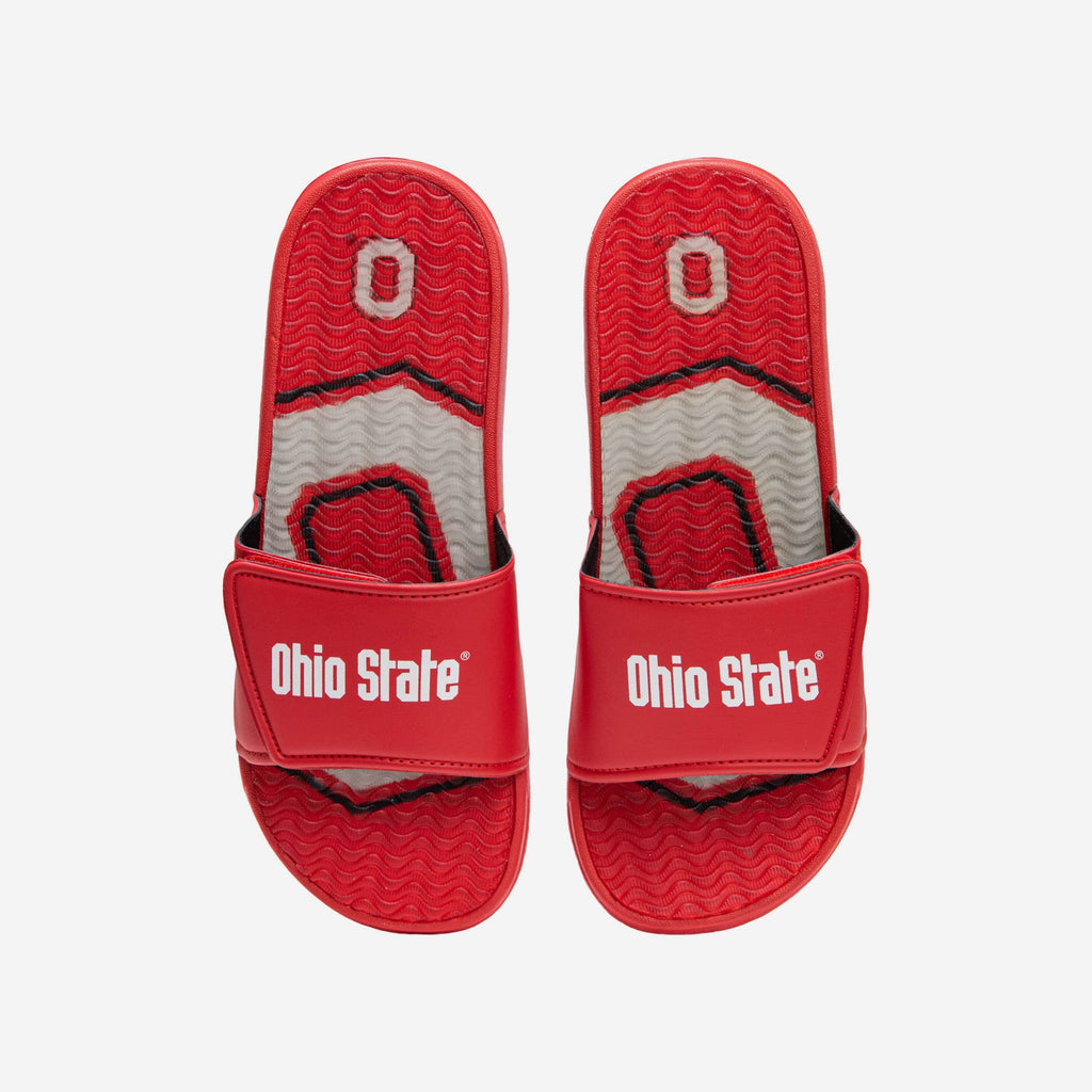 Ohio State Buckeyes Wordmark Gel Slide FOCO S - FOCO.com