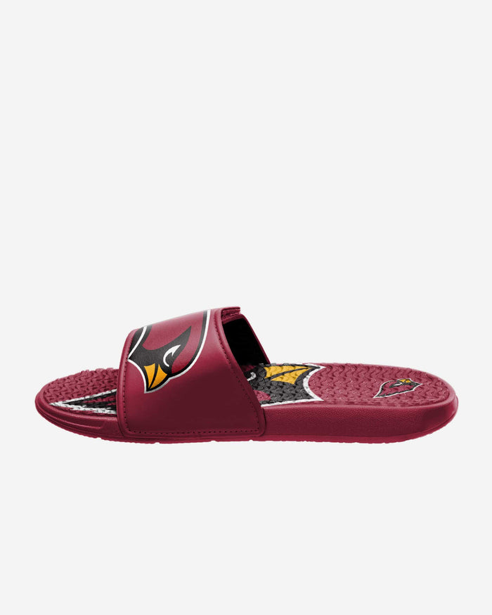 Arizona Cardinals Colorblock Big Logo Gel Slide FOCO - FOCO.com