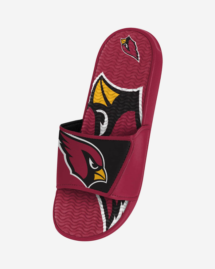 Arizona Cardinals Colorblock Big Logo Gel Slide FOCO - FOCO.com