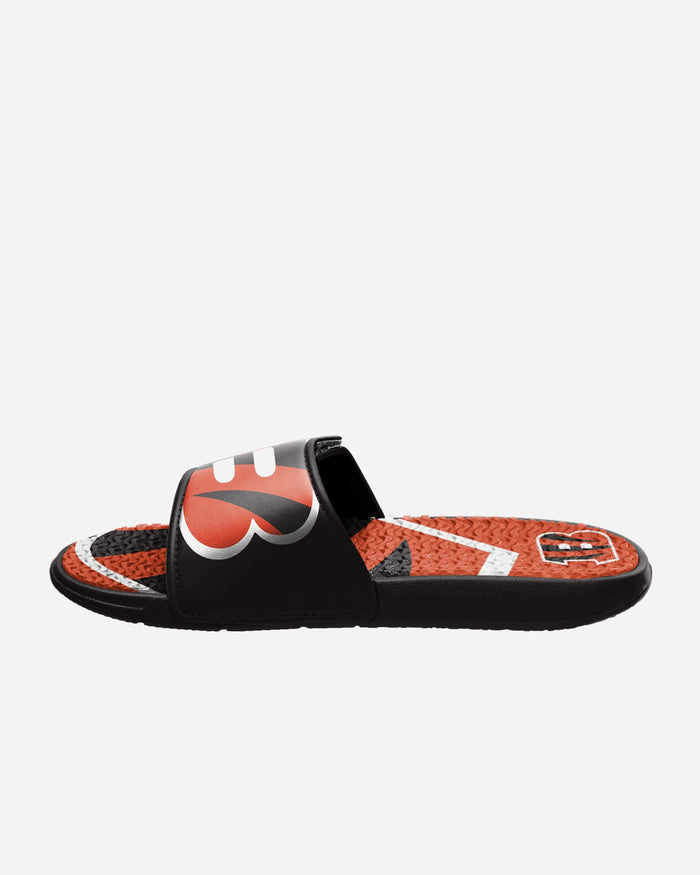 Cincinnati Bengals Colorblock Big Logo Gel Slide FOCO - FOCO.com