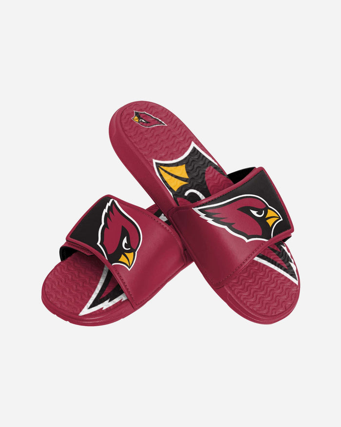 Arizona Cardinals Youth Colorblock Big Logo Gel Slide FOCO - FOCO.com